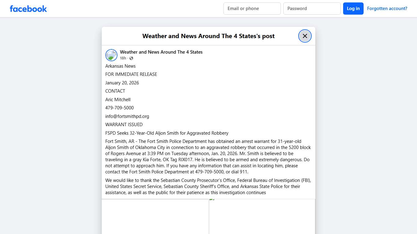 Arkansas News FOR... - Weather and News Around The 4 States | Facebook